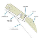 Brake Spring for Wolf