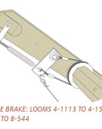 Fixed Back Beam Replacement for Wolf Looms