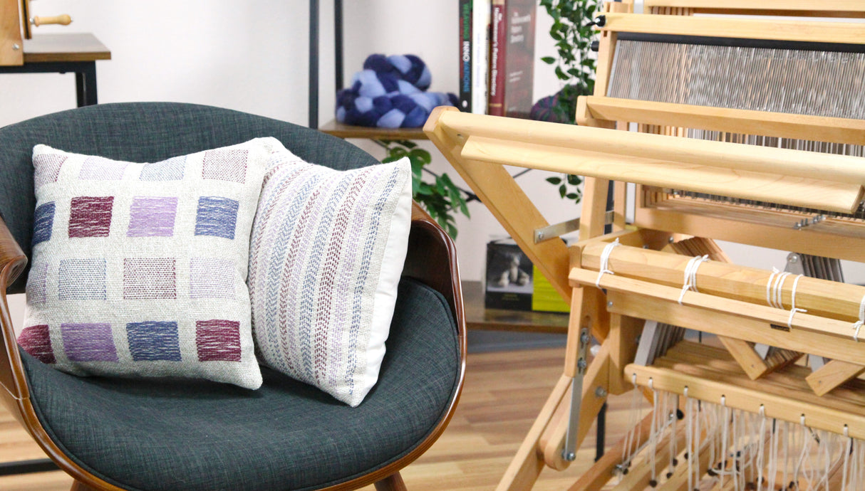 Online Course - Floor Loom Weaving: Inlay Pillows