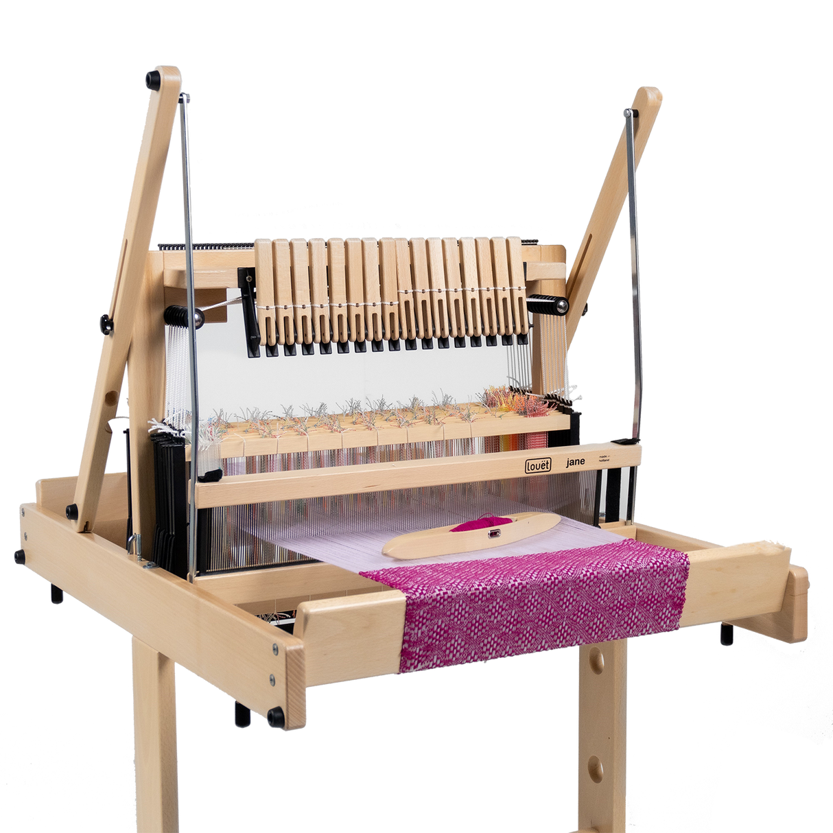 jane loom on stand