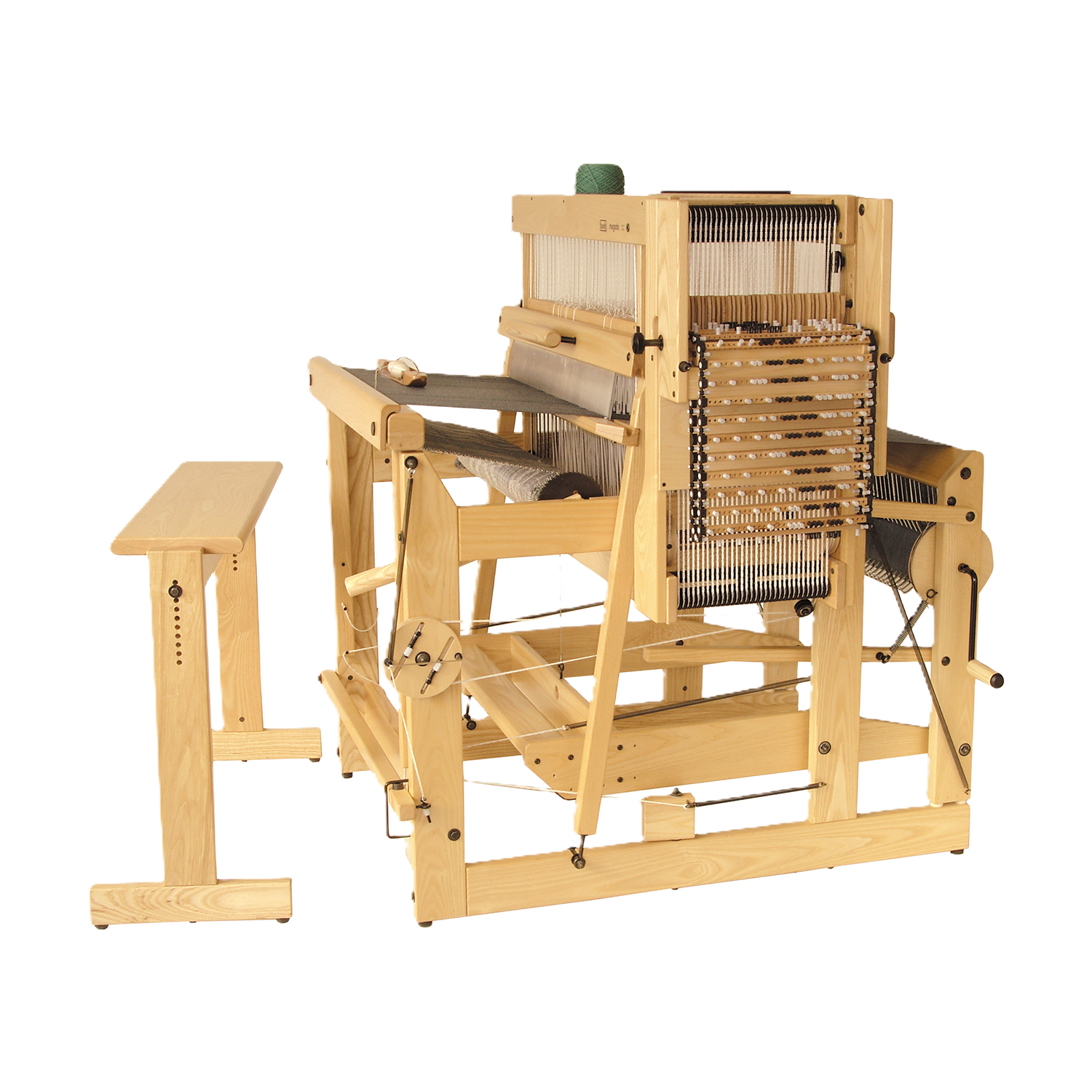 Megado loom with mechanical dobby