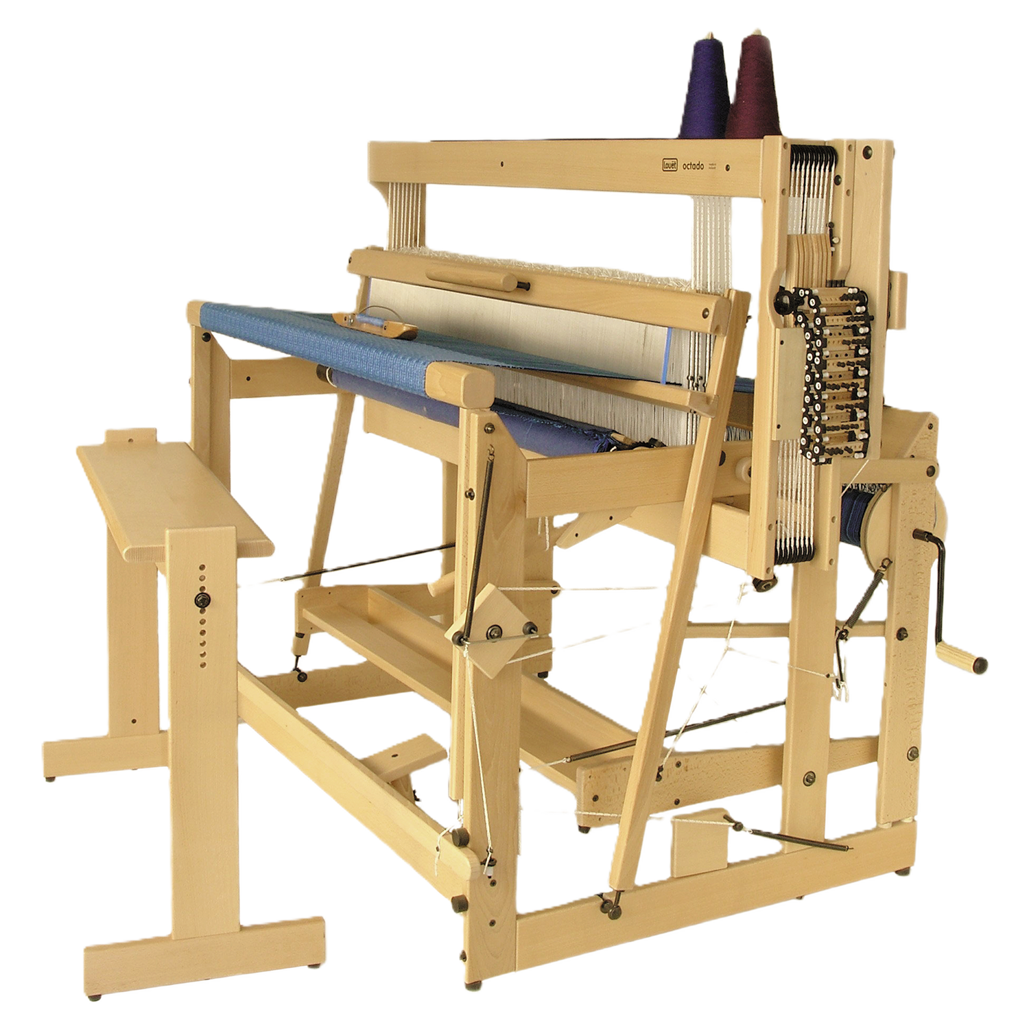 Octado loom with mechanical dobby
