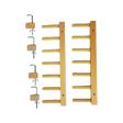 warping post set and clamps