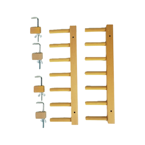 warping post set and clamps