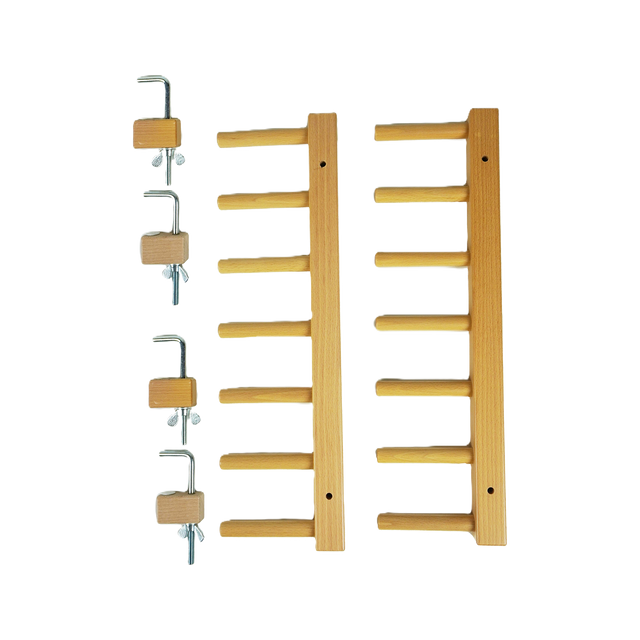 warping post set and clamps