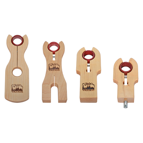 Bulky front maidens for spinning wheels