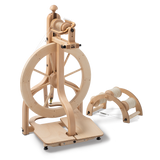 Matchless spinning wheel and Tensioned Lazy Kate
