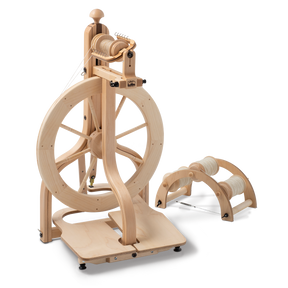 Matchless spinning wheel and Tensioned Lazy Kate